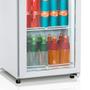 Imagem de Refrigerador/Expositor Vertical GPTU-120BR Branco Frost Free c/ Condensador Estático e LED - Gelopar