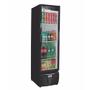 Imagem de Refrigerador/ Expositor Vertical Visa Cooler RF-003 Porta de Vidro - Preto 300 L +2 a +8C Iluminação LED - Frilux