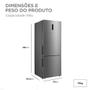 Imagem de Refrigerador Inverse Midea de 02 Portas Frost Free com 416 Litros Inox Bivolt - MDRB593FGD463