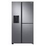 Imagem de Refrigerador samsung side by side rs65 com dispenser de água e gelo e flexzone 601l em inox 127v rs65r5691m9/az
