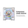Imagem de Refrigerador Side By Side LG de 03 Portas Frost Free com 598 Litros InstaView Aço Escovado - GC-X257CSH