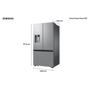 Imagem de Refrigerador Smart French Door RF27 Samsung Frost Free All Around Cooling 576 Litros Inox Look - RF27CG5410SRAZ