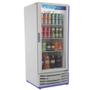 Imagem de Refrigerador Vertical Porta de Vidro Expositor de Bebida Frilux Branco 410 litros