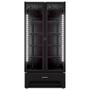 Imagem de Refrigerador Vitrine Metalfrio 752 Litros VB70AH  Porta de Vidro, Frost Free, Preto