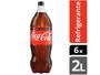 Imagem de Refrigerante Coca-Cola Zero 6 Unidades - 2L