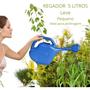 Imagem de Regador de Plastico 5L Azul para Jardinagem Hortaliça Hortas pequenas  Arqplast.