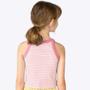 Imagem de Regata Cropped em Ribana Infantil Menina Hering Kids 51QG1AEN