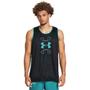 Imagem de Regata de Basquete Masculino Under Armour Baseline Reversible