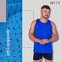 Imagem de Regata Dry Fit Lisa Camiseta Masculina Academia Treino basica