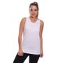 Imagem de Regata Feminina Dry Fit Lisa Básica Proteção Solar UV Térmica Camiseta Treino Academia Ciclismo