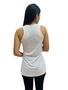 Imagem de regata feminina fitness camiseta tapa bumbum blusa academia