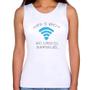 Imagem de Regata Feminina Home Is Where Wifi Connects Automatically - Foca na Moda