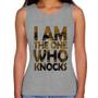 Imagem de Regata Feminina I Am The One Who Knocks - Foca na Moda