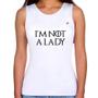 Imagem de Regata Feminina I'm not a lady - Foca na Moda