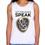 Imagem de Regata Feminina Let the music speak - Foca na Moda