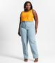 Imagem de Regata Feminina Plus Size Secret Glam Amarelo