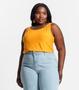 Imagem de Regata Feminina Plus Size Secret Glam Amarelo