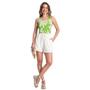 Imagem de Regata Feminina Rovitex Estampada Verde