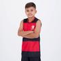Imagem de Regata Flamengo Essence Infantil Preta