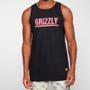 Imagem de Regata grizzly original masculina stamp tank preta