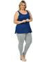 Imagem de Regata longa londres plus size fenomenal(sem elasticidade)