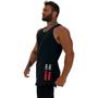 Imagem de Regata Longline Estampa Lateral Masculina MXD Conceito No Pain No Gain Letreiro