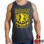 Imagem de Regata Lufa Lufa 100% Algodão Harry Potter Hogwarts Hufflepuff Camiseta Regata Geeko 05