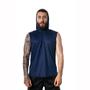 Imagem de Regata Masculina Azul Marinho Capuz Oversized Longline