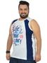 Imagem de Regata nautica plus size fenomenal(sem elasticidade)
