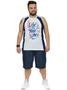 Imagem de Regata nautica plus size fenomenal(sem elasticidade)