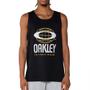 Imagem de Regata Oakley World Wide Tank SM25 Masculina Blackout