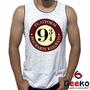 Imagem de Regata Plataforma 9 3/4 100% Algodão Harry Potter Hogwarts Camiseta Regata Geeko