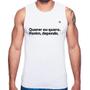 Imagem de Regata Querer eu quero. Porém, depende. - Foca na Moda