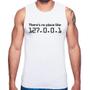 Imagem de Regata There's no place like 127.0.0.1 - Foca na Moda