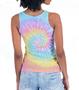 Imagem de Regata Tie Dye Feminina Blusa Roupas Camiseta Est1