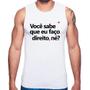 Imagem de Regata Você sabe que eu faço direito, né - Foca na Moda