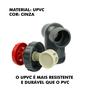 Imagem de Registro de gaveta soldável 1-1/4" upvc cinza 40mm