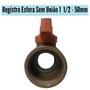 Imagem de Registro Esfera Com União Tigre Soldável 25mm 3/4 - 50mm 1 1/2 PVC Água