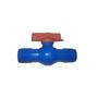 Imagem de Registro Esfera Pvc Plasbohn Azul Uniao Dentada  1/2''  3526 ./ Kit Com 5