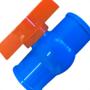 Imagem de Registro Esfera Reboucas Soldavel Azul 50Mm - Kit C/2 Unidades