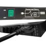 Imagem de Regua de AC 12 Tomadas 10A 2500W Padrão Rack 1U Led Verde Com Check Voltagem