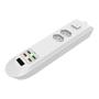 Imagem de Régua Extensão Elétrica 2 Tomadas 10A + 4 USB Bivolt Cabo 2 Metros