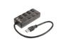 Imagem de Régua Hub Usb 3.0 4 Portas carga rápida - Importado
