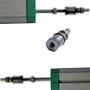 Imagem de Régua Linear Potenciométrica 850mm Sensor De Posição