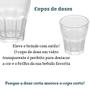 Imagem de Régua Shot Tequila Cachaça com 4 copos Drink