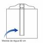 Imagem de Régua T de Madeira 80cm Trident Cabeçote Fixo - Mod. 5108