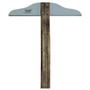 Imagem de Regua T Madeira Trident com Borda de Acrílico e Cabeçote Fixo 80cm - 5308