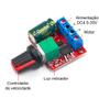 Imagem de Regulador de Velocidade Motor DC Pwm 12v 5a Dc 5-35v