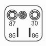 Imagem de Relé Auxiliar Universal - 12V - 200A - DNI 8130