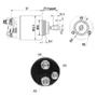 Imagem de Relé Solenoide Partida 12V Boxer Ducato Jumper Transit 2006 a 2021 ZM 3381